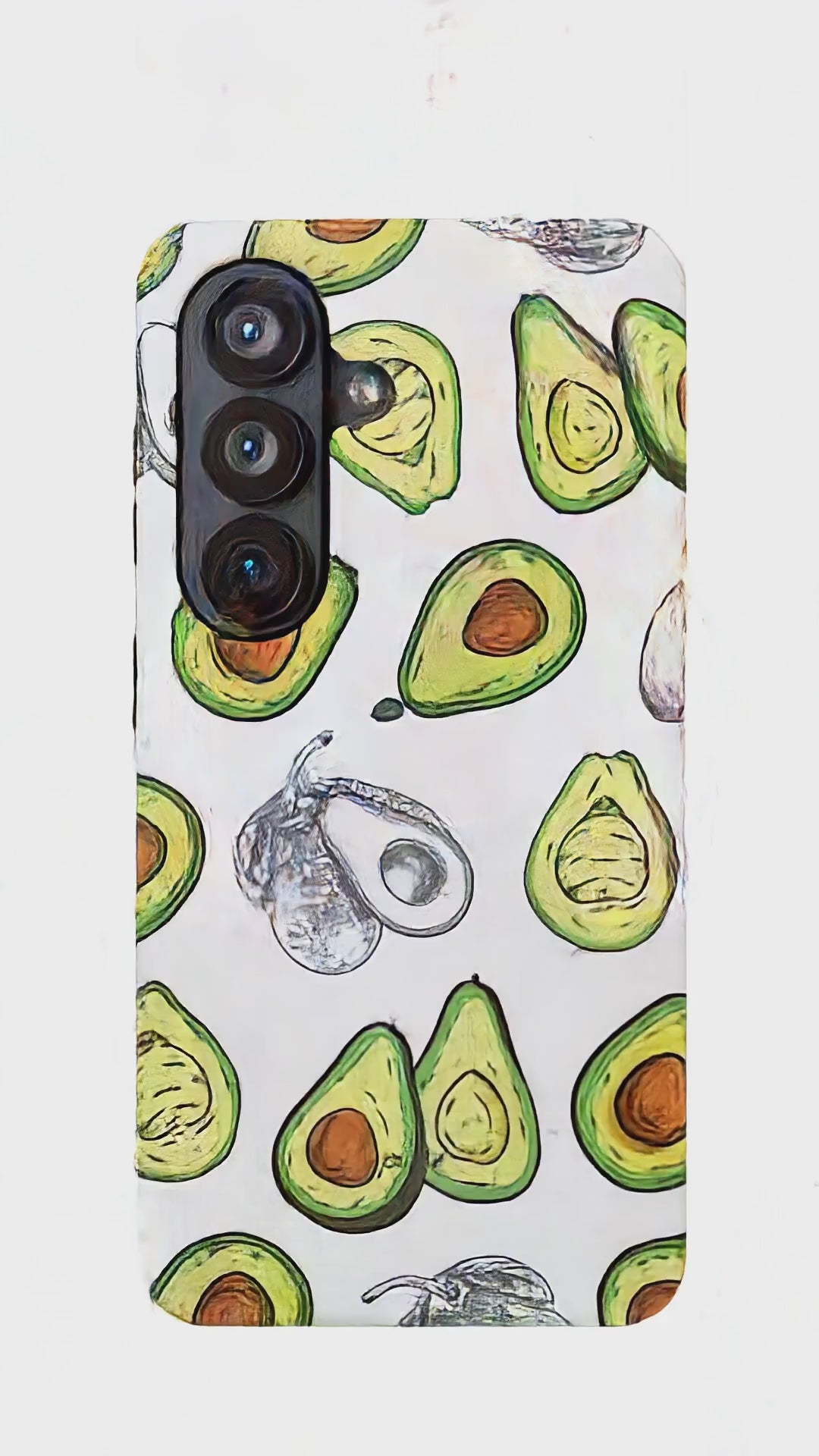 Avocado Toast Mood Phone Case
